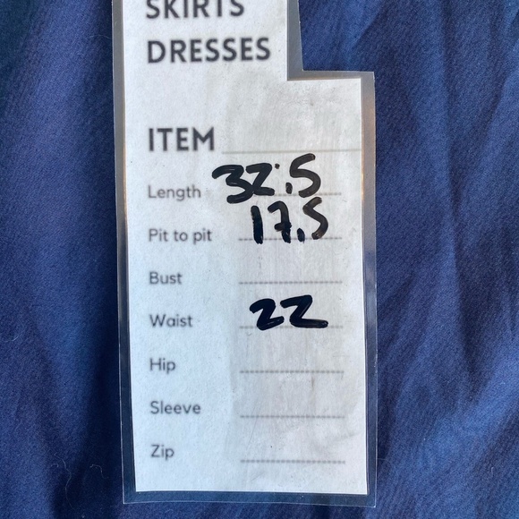 Amanda Uprichard “Violet” Navy Blue Halter Dress Cotton $168 Size Medium - Picture 11 of 11